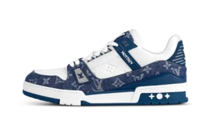 LV Trainer Monogram Denim 'White Blue'