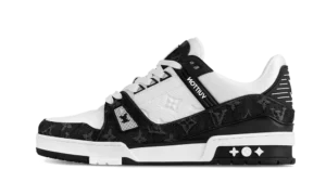 LV Trainer 'Black Monogram Denim’